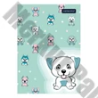 Gumis mappa ASTRA karton pasztelline A/4 animals