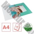 Gumis mappa ESSELTE Colour Breeze A/4 karton zöld