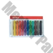 Gyurma OPTIMA színes 200 g 12 darabos
