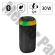 Hangszóró HAMA Shine 2.0 Bluetooth 30W RGB LED fekete