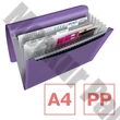 Harmonika mappa ESSELTE Colour Breeze A/4 6 rekeszes levendula