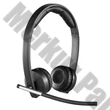 Headset vezeték nélküli LOGITECH H820E Dual 2,4 Ghz/USB fekete