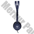 Headset vezetékes LOGITECH School Jack Sztereo OEM kék