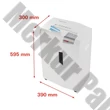 Iratmegsemmisítő HSM Shredstar X12 Pro konfetti 12 lap