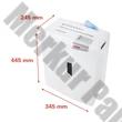 Iratmegsemmisítő HSM Shredstar X6 Pro konfetti 6 lap