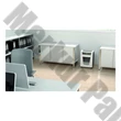 Iratmegsemmisítő LEITZ IQ Office Pro mikrokonfetti P5+ 5 lap fehér