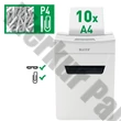 Iratmegsemmisítő LEITZ IQ Protect Premium 10X konfetti 10 lap