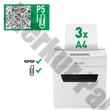 Iratmegsemmisítő LEITZ IQ Protect Premium 3M mikrokonfetti 3 lap