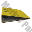 Iratrendező OPTIMA A/4 75 mm élvédő sínnel sárga