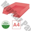 Irattartó tálca ESSELTE Colour Breeze áttetsző korall