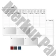 Íróalj ALISCA 576x406mm szürke bianco