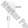 Kábel hosszabbító HAMA 3 aljzat + USB-C/USB-A 1,4m kapcsolóval fehér