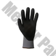 Kesztyű mártott COVERGUARD Eurolite mikrohabosított nitril szürke/fekete 7-es 2 darab/pár