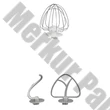 Konyhai robotgép DYRAS SM-2011B 1000W 3 keverőszár fekete