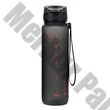 Kulacs ARS UNA műanyag matt BPA-mentes motivációs 1000 ml Dark grey