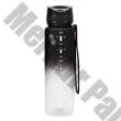 Kulacs ARS UNA műanyag matt BPA-mentes motivációs ombre 1000 ml Black & White