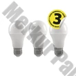 LED izzó EMOS E27 9,5W meleg fény 2700K 3 darabos