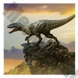 Lemeznaptár REALSYSTEM 300x300mm Dinosaurs 2026.