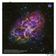 Lemeznaptár REALSYSTEM 300x300mm NASA 2026.