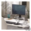 Monitorállvány FELLOWES Clarity átlátszó