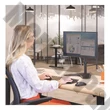 Monitortartó állvány FELLOWES Professional Series Free Standing egy monitorhoz