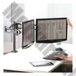 Monitortartó kar FELLOWES Professional Series kettő monitorhoz
