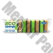 Mosogatószivacs BONUS Eco 8x5x2,7cm 10 darabos