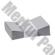 Névjegyboríték színes KASKAD enyvezett 70x105 mm 94 ezüst szürke 50 darabos