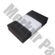Névjegyboríték színes KASKAD enyvezett 70x105mm 99 fekete 50 db/csomag