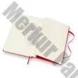 Notesz vonalas MOLESKINE QP060R "L" keményfedeles piros