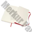 Notesz vonalas MOLESKINE QP616F2 "L" puhafedeles skarlát piros
