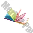 Öntapadós jegyzettömb STICK`N Magic Cube 101x76mm 7 színű neon mix 280 lap