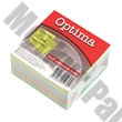 Öntapadós jegyzettömb OPTIMA 76x76mm pasztell 400 lap
