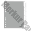 Regiszter DURABLE műanyag A/4 1-10 részes szürke