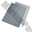 Regiszter DURABLE műanyag A/4 1-20 részes szürke