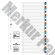 Regiszter DURABLE műanyag A/4 1-31 számos-színes