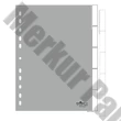 Regiszter DURABLE műanyag A/4 1-5 részes szürke