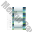 Regiszter DURABLE műanyag A/4 maxi 1-20 színes