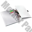 Spirálfüzet kockás LEITZ Wow Active A/4 80 lapos fehér