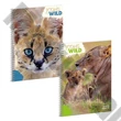 Spirálfüzet vonalas ARS UNA Icons of the Wild A/4 60 lapos