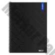 Spirálfüzet vonalas ICO Student Black Prémium A/4 100 lapos