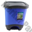 Hulladéktároló pedálos szelektív Ekolux  Duo 2 részes 2x10,5L