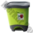 Hulladéktároló pedálos szelektív Ekolux  Duo 2 részes 2x10,5L
