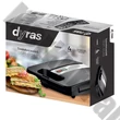 Szendvicssütő DYRAS DSM-004B fekete