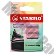 Szövegkiemelő STABILO Boss Mini Pastel 3 darabos