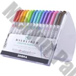 Szövegkiemelő kétvégű ZEBRA Mildliner Cool&Refined, Fluorescent, Warm 1,4-4,0 mm 15 darabos