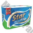 Toalettpapír STAR Trio 3 rétegű 24 tekercs