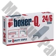 Tűzőkapocs BOXER-Q 24/6 1000 darabos