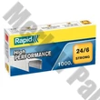 Tűzőkapocs RAPID Strong 24/6 1000 darabos