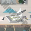 Vágógép LEITZ Precision Home A/4 karos 8 lap